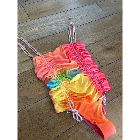 Baobab Ancla One Piece Bathing Suit Multicolor Salpicón Womens Size XS - Picture 6 of 8